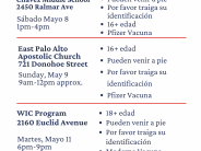WIC Program - Gratis COVID-19 Vacunas 