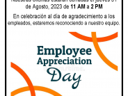closure for staff luncheon spanish