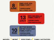 Events flier