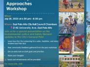 Environmental Justice and Safety Element Draft Policy Study Session Flyer (English July 28, 2025)