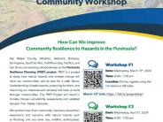 Safety Element Update Virtual Community Workshop (English Flyer)
