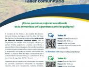 Safety Element Update Virtual Community Workshop (Spanish Flyer)
