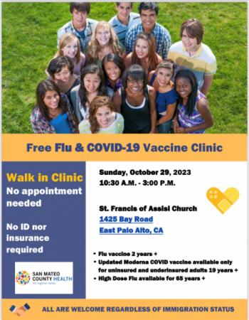 Free Flu & COVID-19 Vaccine Clinic