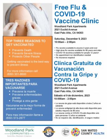 Wood Land vax clinic