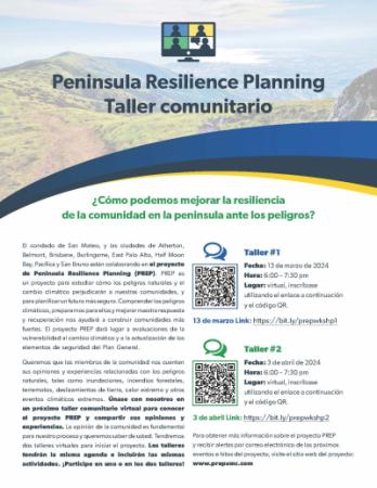 Peninsula Resilience Planning Taller Comuntario