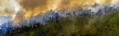 Smoke in the Mountains