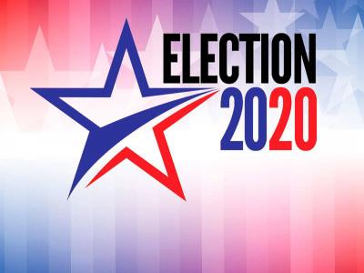 Election 2020 image with star
