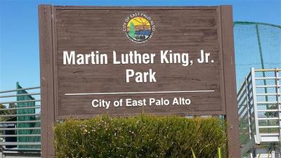 MLK Park Sign