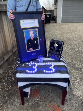 Officer Rich May memorial - January 7, 2023