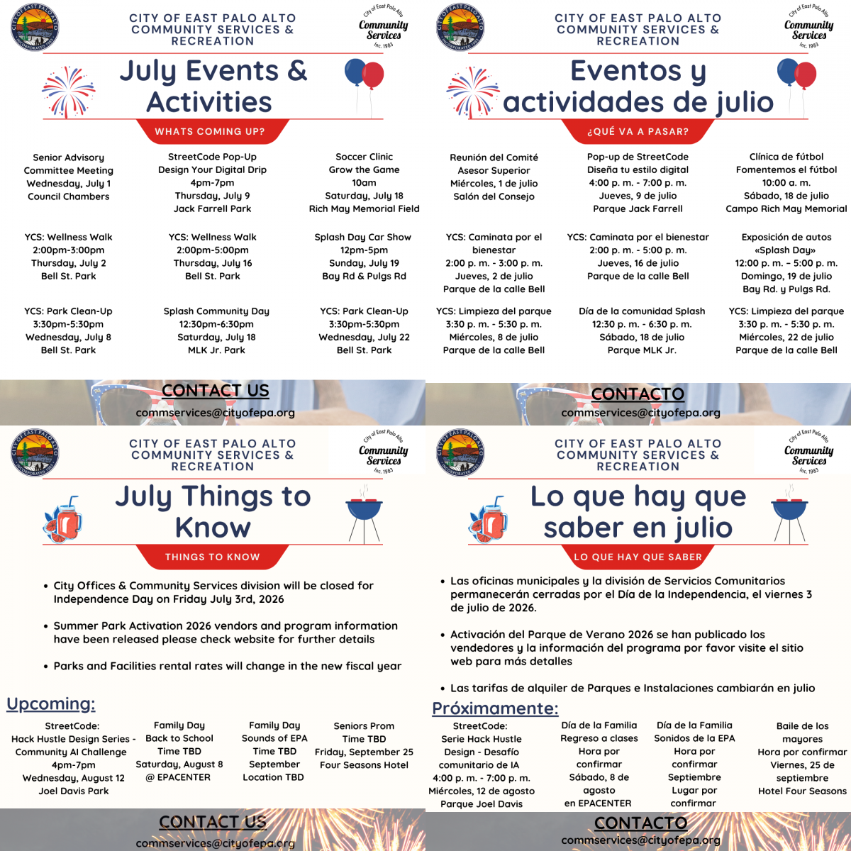 July Newsletter