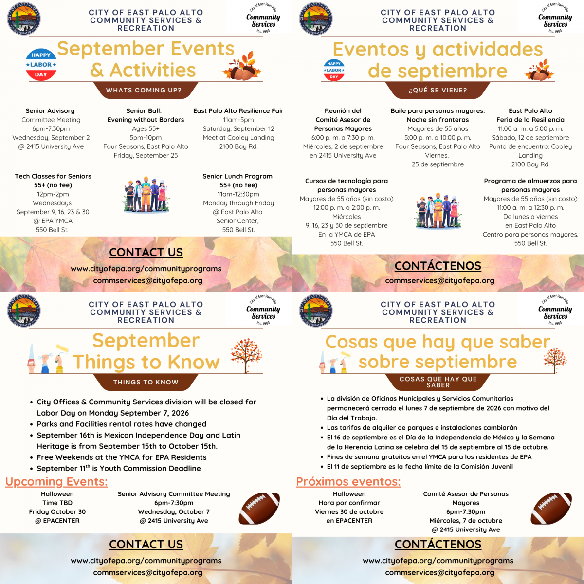 September Newsletter