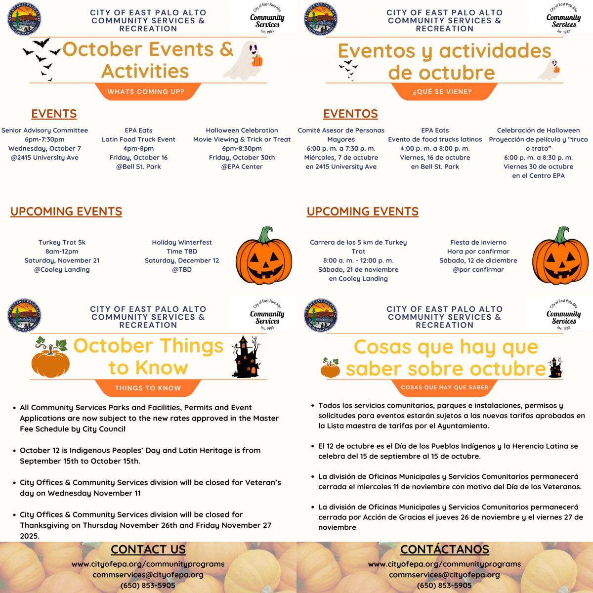 October Newsletter