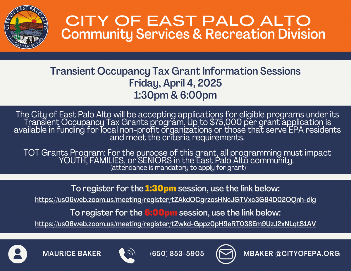 2025 TOT Informational Session Promo