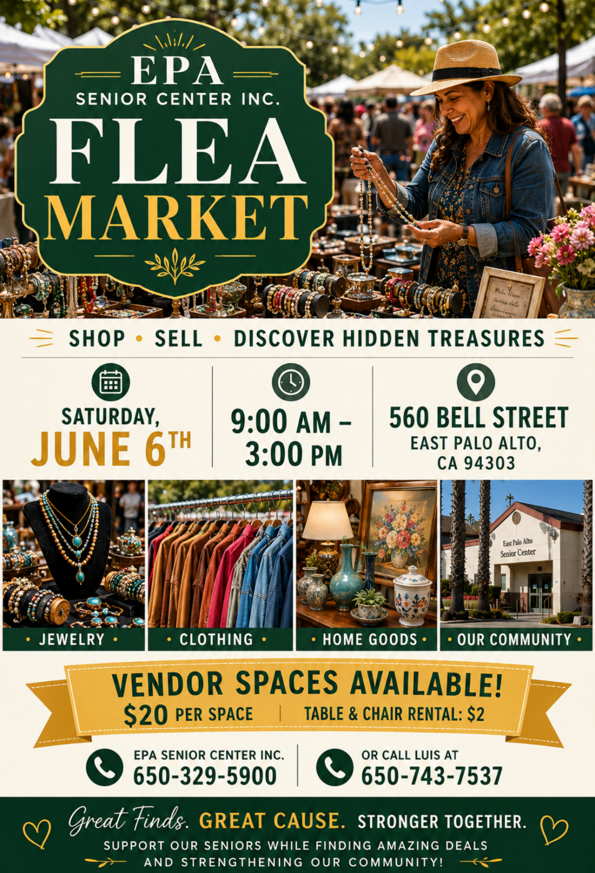 Senior Center Inc Flea Market