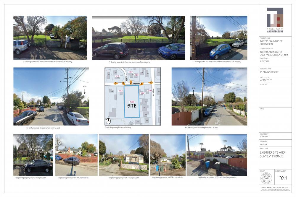 1062 Runnymede St. Single Family Homes City of East Palo Alto