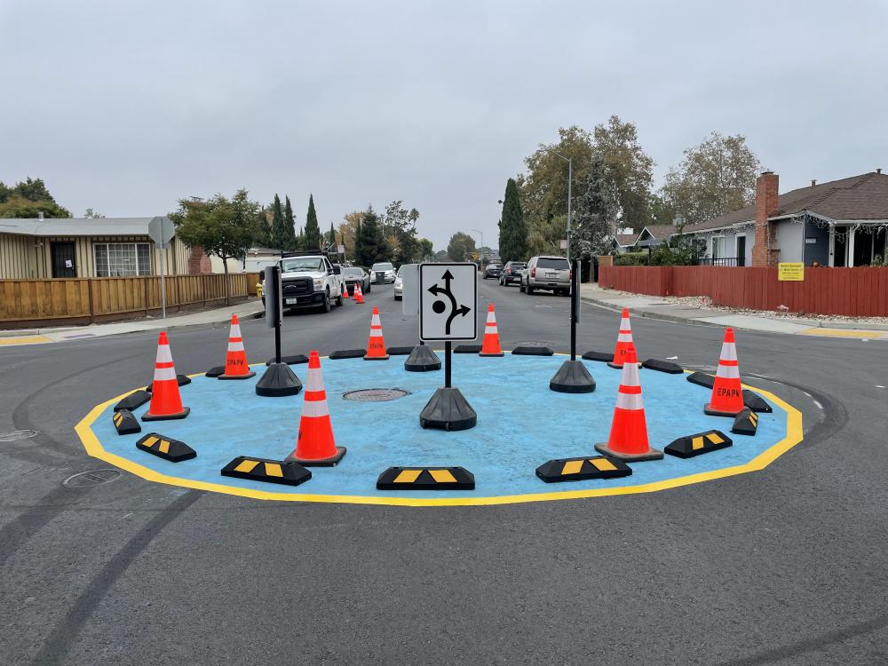 Temporary Traffic Circles City of East Palo Alto